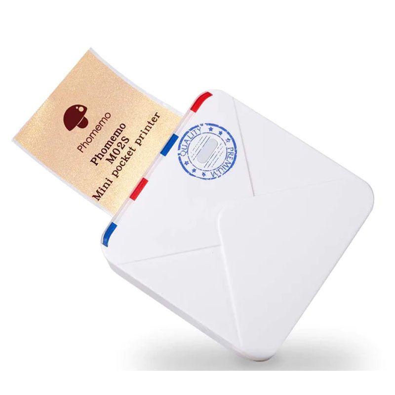 M03AS Impresora incorrecta de impresión Xiansen Versión en el extranjero del teléfono móvil Bluetooth Conexión sin tinta Máquina doméstica para estudiantes de 300DPI