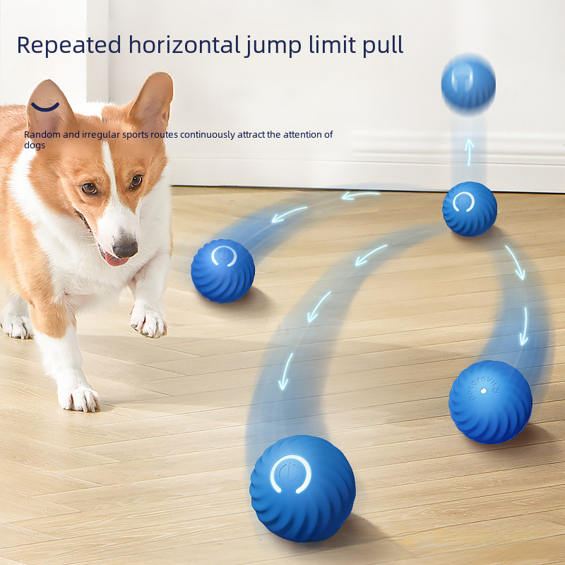 Smart Gravity Bouncing Ball, Interactive Pet Toy for Dogs & Cats