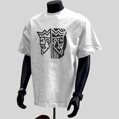 2025夏の新型潮男ハンサム半袖tシャツ欧品個性プリント丸首修身百合半袖tシャツ男