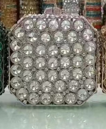 Selección estricta de bolsas de cena de diamante de diamantes transfronterizas bolsas de mano de banquete bolsas de mujer Rhinestone clutchbag