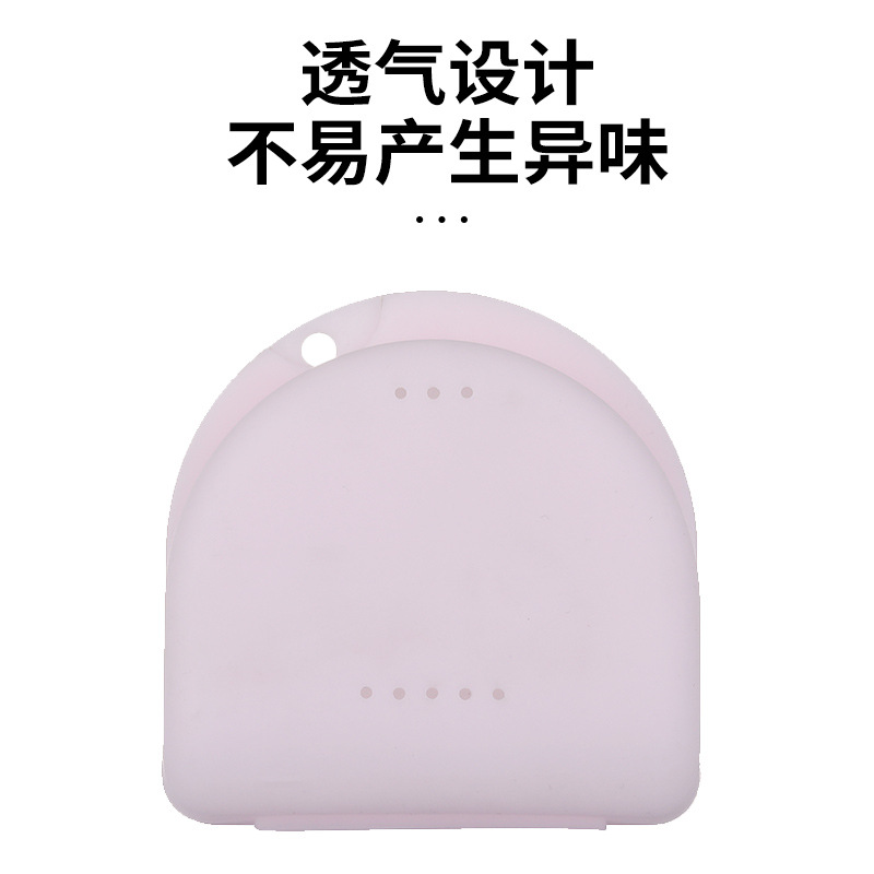 Dental Tray Box Cross-Border Wholesale Orthodontic Retainer Box Tooth Storage Box Denture Placer Box Braces Box