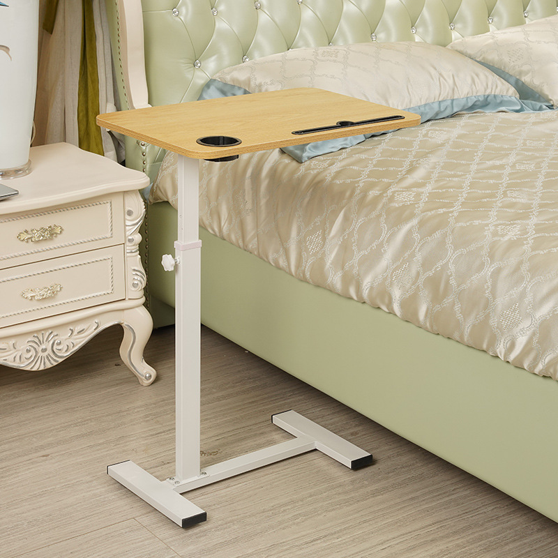 С прорезью подъемная Мобильная белая рама + светлое дерево 40*60