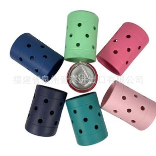 Cross-border New Coke Cup Cover Bottle Cover Non-slip EVA Cup Cover Cartoon Cup Cover