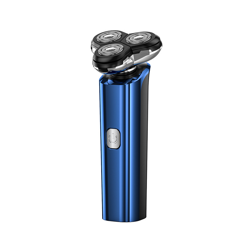 Cross-border al por mayor de los hombres de cuerpo completo de lavado de afeitar USB recargable inteligente flotante de tres cuchillas máquina de afeitar eléctrica