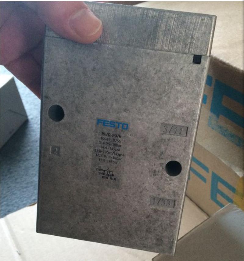 全新原装正品FESTO费斯托气控阀 VL/O-3-3/4 10049 现货
