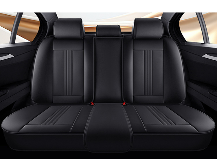 Car Seat Cushion Five-Seater Four-Season Cushion All-Inclusive Universal Seat Cover Seat Cushion Nappa Leather Amazon European and American Cross-Border Breathable