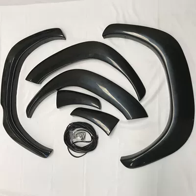 Suitable for Hilux Revo Wheel Arches Pickup Truck Injection Molding Pp Modification Abs Plastic Car Duke4Wd Scratch-Resistant (Wheel eyebrow) - revo-without-nails