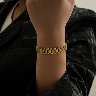 Watch strap, bracelet stainless steel, trend jewelry, accessory, European style, simple and elegant design 3