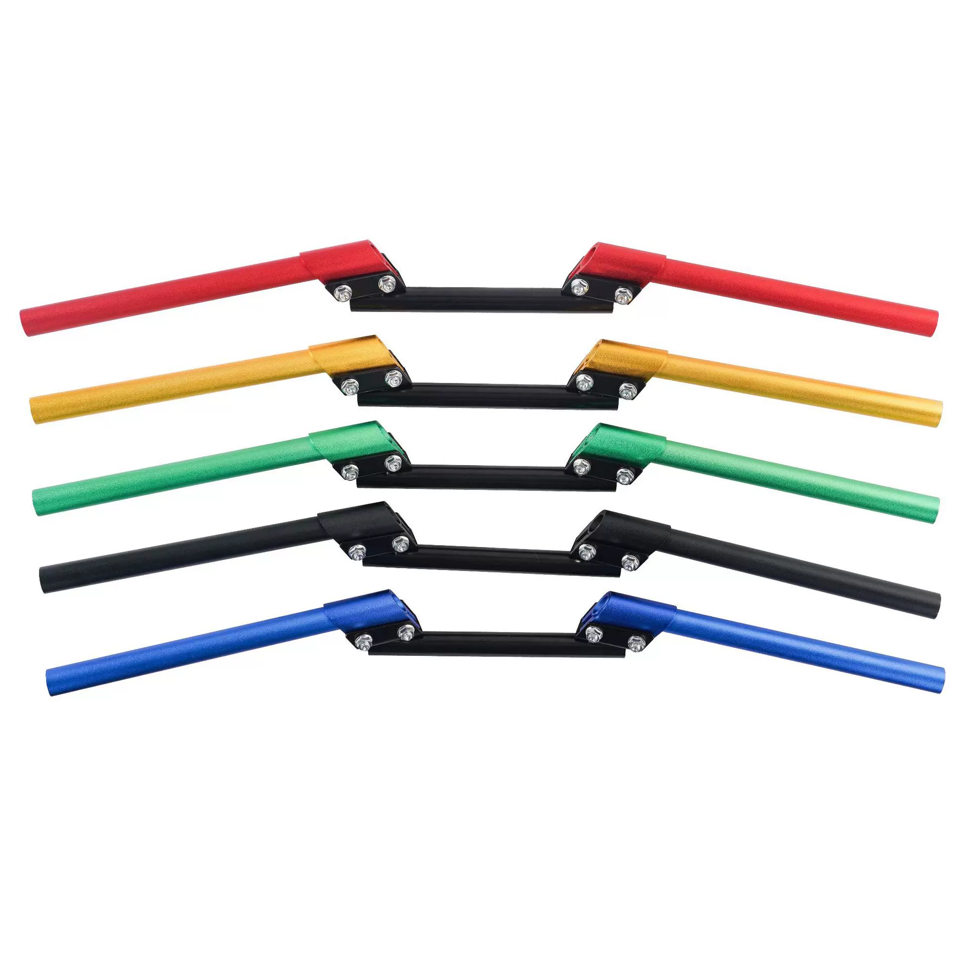 摩托车助力车焊接车把 空心龙头把 踏板车街车分离手把 改装件