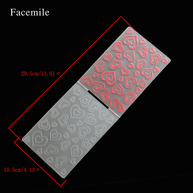 DIY9 piezas fondant cake decoración molde molino de viento flor estrella de cinco puntas árbol de amor Vid corteza de mariposa y otra plantilla de relieve