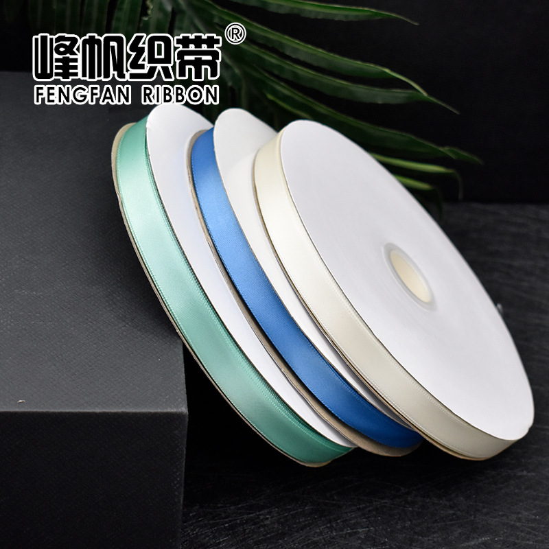 工廠1.2cm加密緞帶絲帶玩具輔料織帶花藝烘焙禮品裝飾彩帶