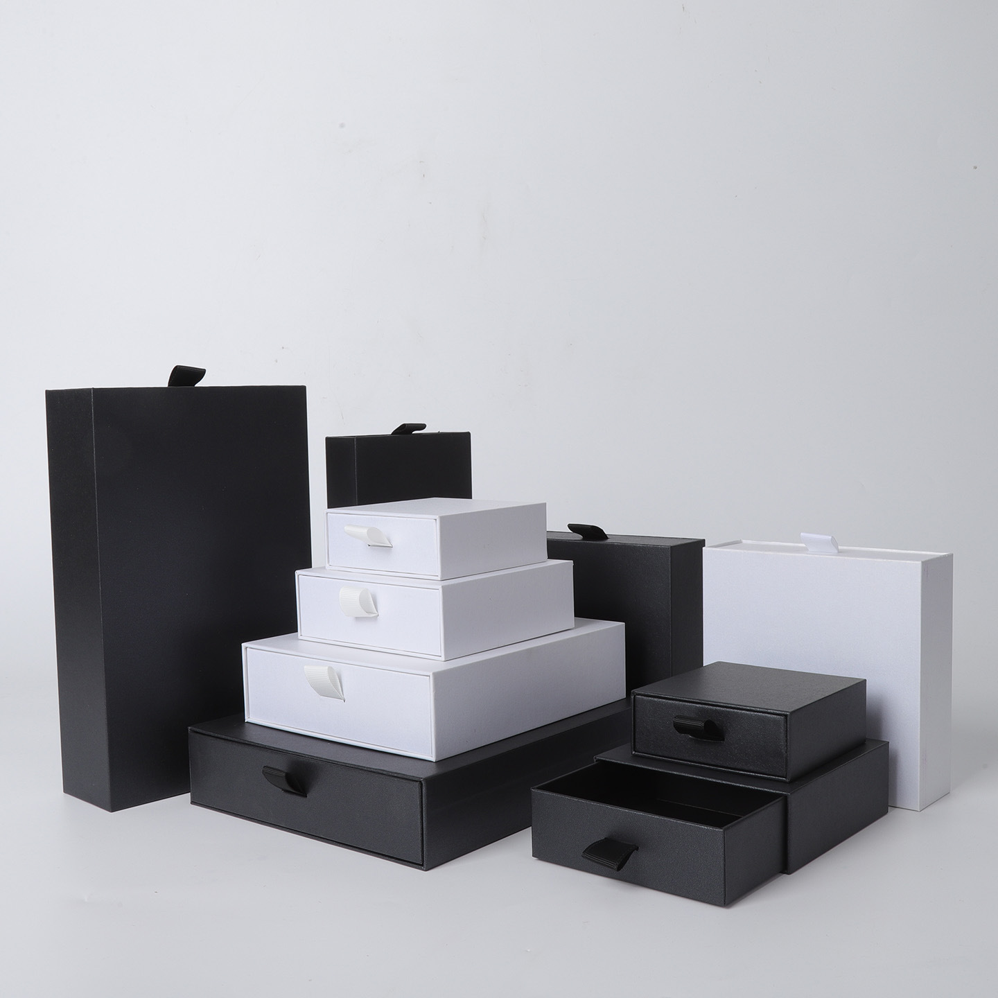 Caja para Joyas y Anillos Tipo Cajón de Papel Especial para Empaque de Joyas