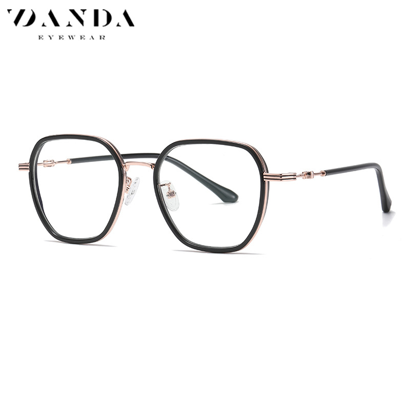 2022 nuevas gafas marco moda multilateral gafas lisas TJ816 hombres y mujeres de la misma moda miopía anti-luz azul