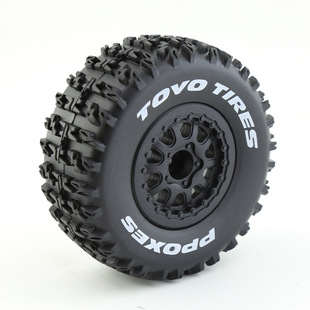 Thunder Mountain Rat Huanqi 727 Short Card Slash Large Caster Large Wheel M0188 P2046 Nylon Tire B Type