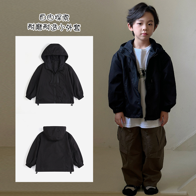 Ropa de niños chaqueta de asalto para niños chaqueta de primavera y otoño 2024 nueva chaqueta de niños para niños y niñas al aire libre