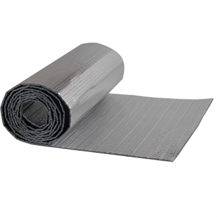 浙江鹏远 气泡卷材 双镀铝膜复双气泡隔热材料 气泡膜镀铝膜卷材