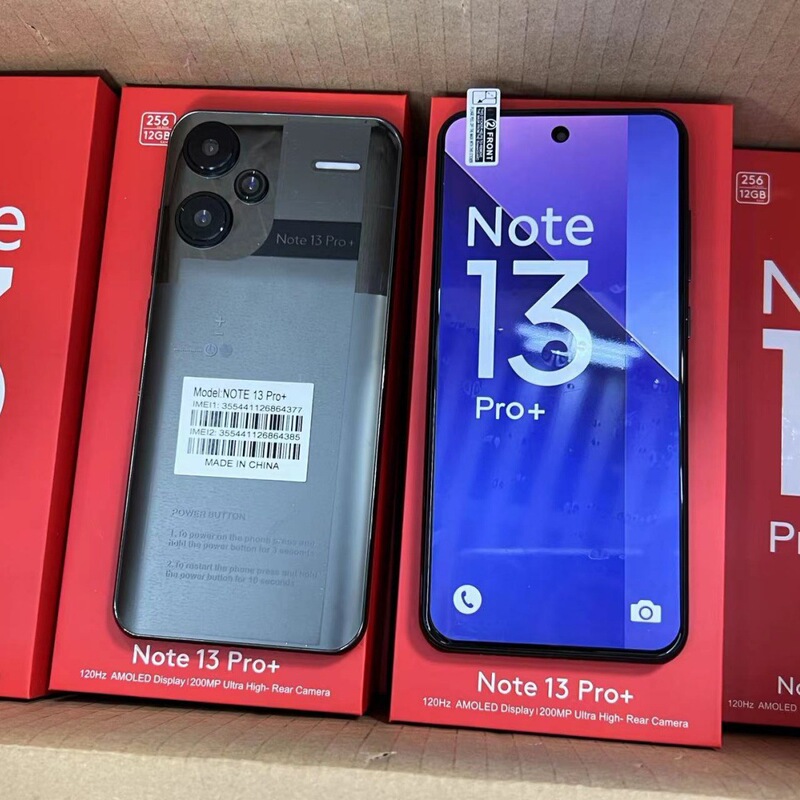 Cross-Border Hot-Selling Smartphone Note13Pro+ Android Smartphone with High-Definition Screen Wholesale Type-C