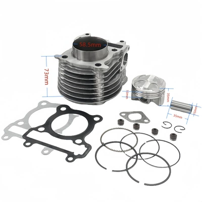 Motorcycle cylinder kit parts Cylinder and parts