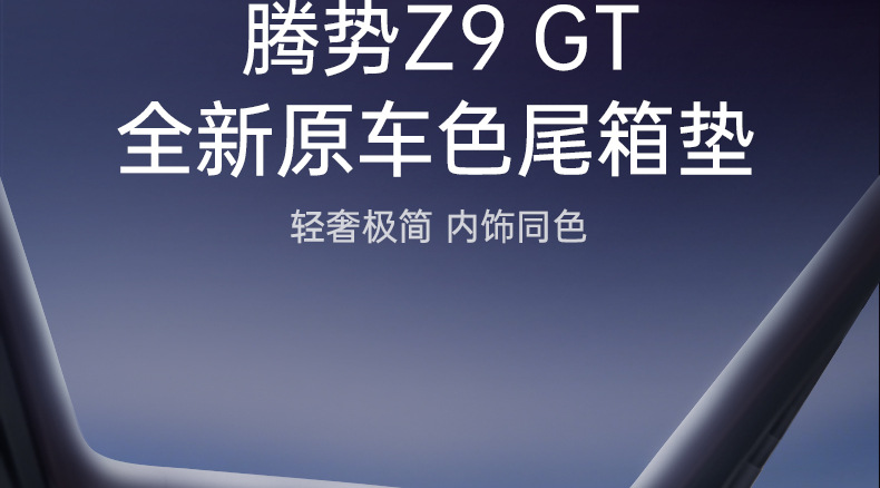 Special for Tengshi Z9GT trunk mat fully surrounded by 2024 car decoration tailbox mat a generation of hair