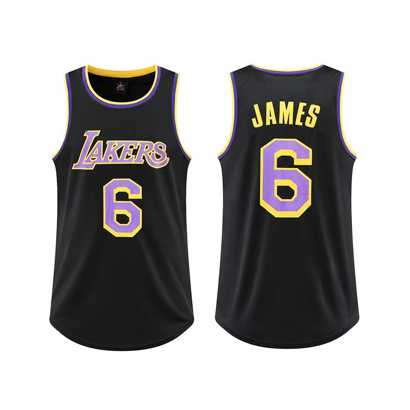 №24 Коби Брайант майка Lakers NBA Джеймс №23 Карри майка Баскетбольная форма жилет для детей и взрослых