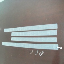 供应货架展示超市挂条pp挂条 注塑挂条商场挂条一件代发免费拿样