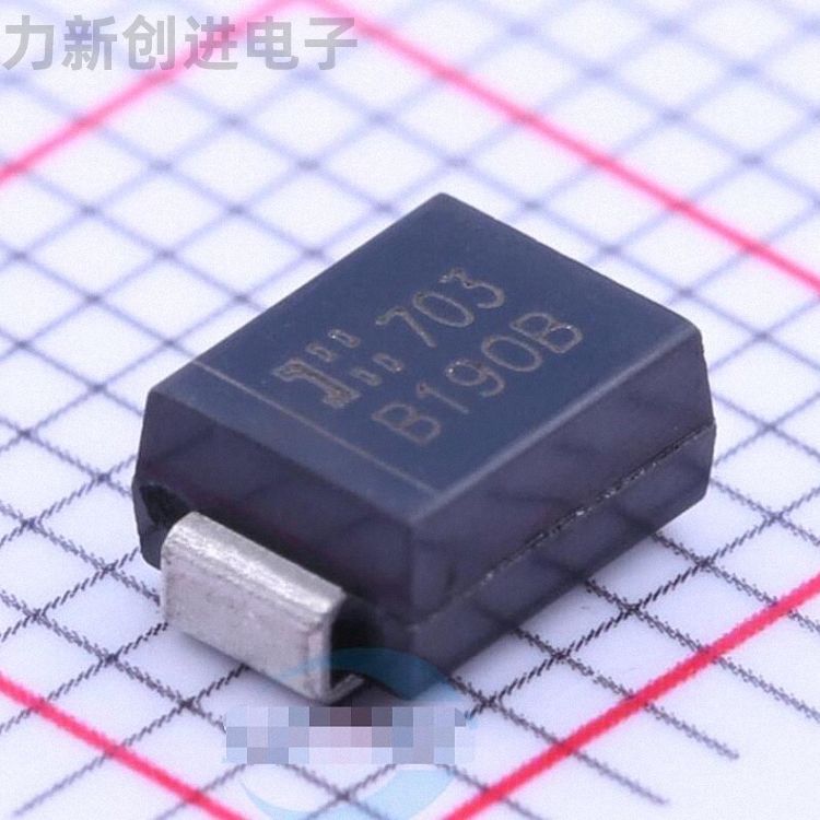 B190B-13-F封装SMB(DO-214AA)肖特基二极管