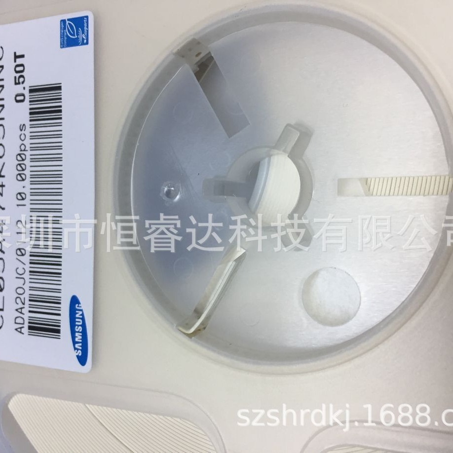 三星贴片电容CL05A474KO5NNNC 0402 16V 470NF 0.47UF X5R 10%
