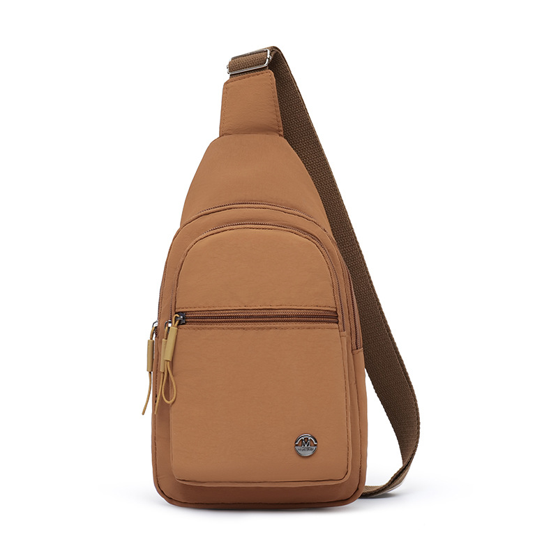Bolso de pecho de tendencia transfronteriza para mujer multifuncional nuevo bolso de mensajero ligero hilo bordado tendencia mochila deportiva pequeña bolsa diagonal