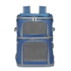 Blue double -layer backpack 36*28*49.5