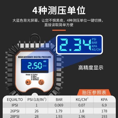high precision tire pressure gauge: Tire pressure monitoring system