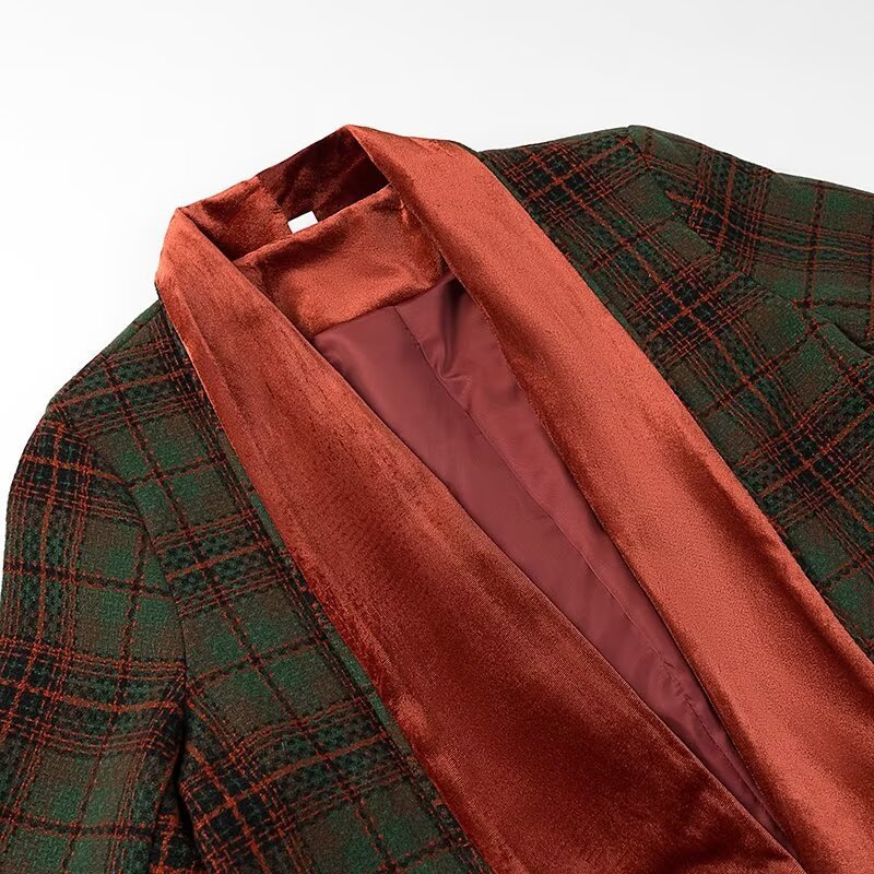 Women's clothing 2024 autumn and winter new street fashion temperament woolen long jacket_voghion.com