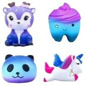 Starry sky, set, unicorn