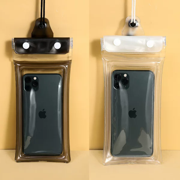Mobile Phone Waterproof Bag with 70% off Airbag Sealing Strips, Diving Case, Swimming Neck Strap, Floating Touch-Screen Waterproof Case, Portable