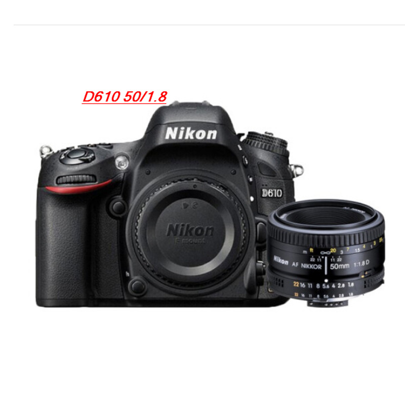 Camera, lens, D610
