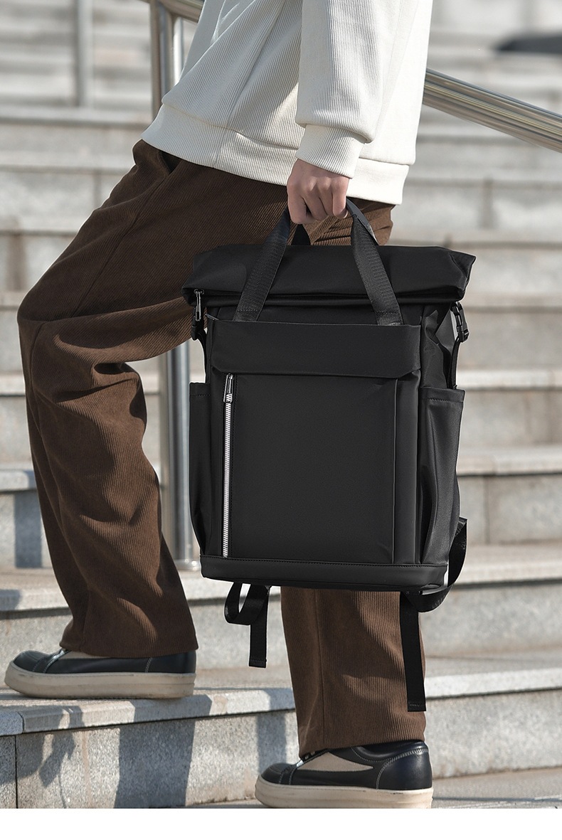 Cross-Border Business Rucksack für Herren mit großem Fassungsvermögen, wasserdicht, Pendler-Rucksack, Outdoor-Reiserucksack, leichte Schultertasche für Studenten