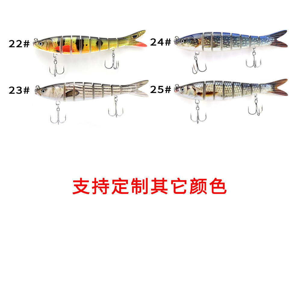 Multi Jointed Fishing Lures Hard Swimbaits Bass Trout Fresh Water Fishing Lure