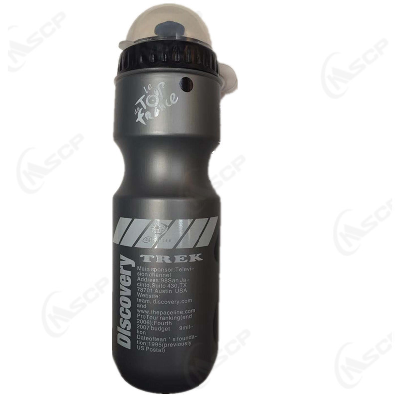 Hervidor deportivo dependiendo de la bicicleta de montaña cinturón deportivo cubierta de polvo PE de plástico de dos colores suministros de equipos de hervidor