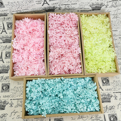 Magic flower eternal flower AB grade wooden hydrangea 100g birthday real flowers diy material dry flower ornaments girlfriend gift