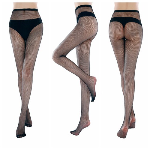 Large size foreign trade European and American retro small fishnet pants, fishnet stockings, ripped jeans, seductive sexy stockings in 10 colors