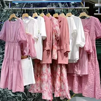 Guangzhou Shiwei Женская одежда 25 Летний стиль Super Fairy Sweet Dress Женская корейская стильная свободная версия Temperament Tail Товары оптом