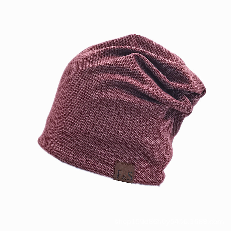 Unisex Streetwear Solid Color Patch Eaveless Beanie Hat display picture 2