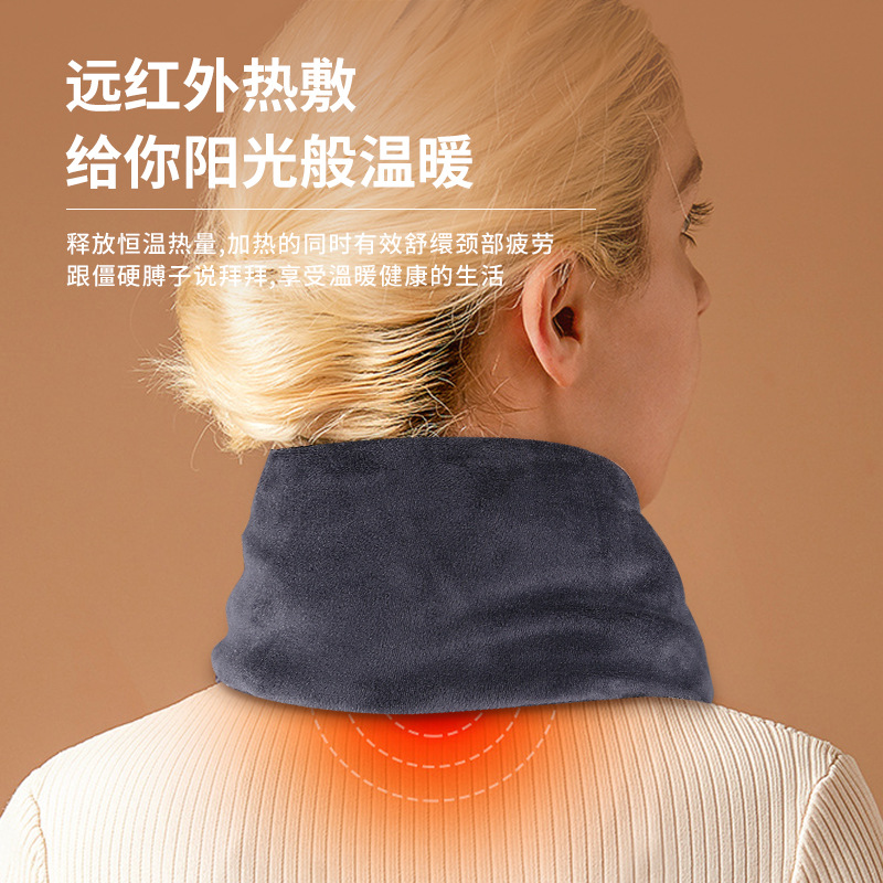 Graphene thermal insulation heating scarf electric heating scarf