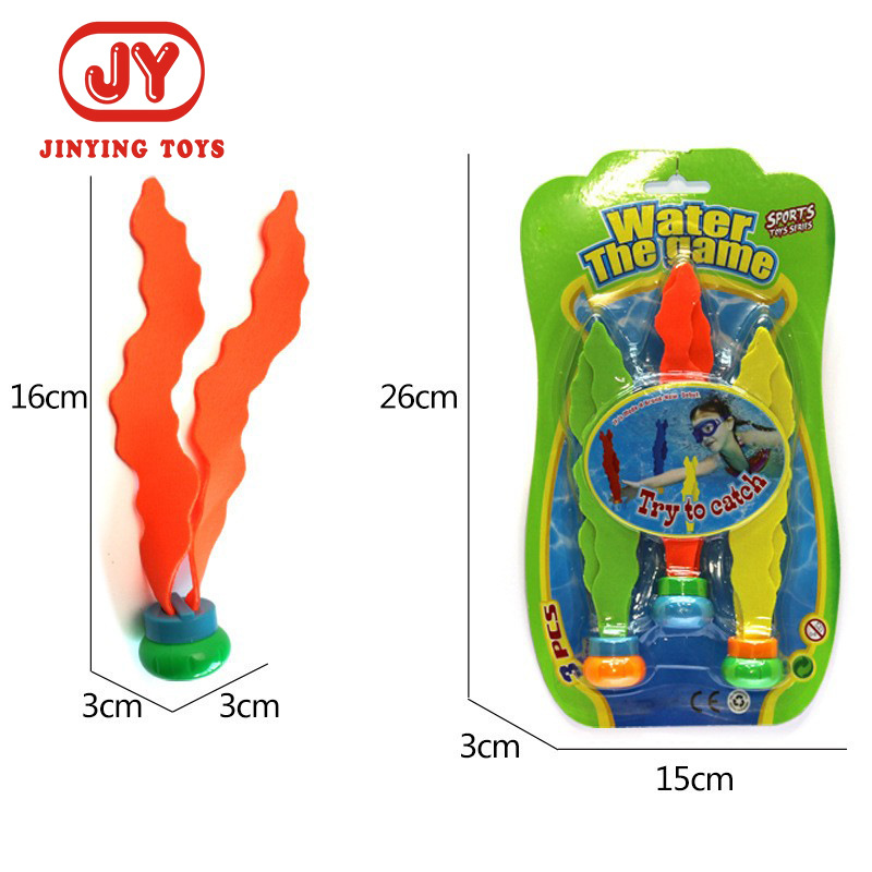 Amazon suministro Nueva simulación exótica juguetes para niños buceo hierba natación Playmate verano agua baño Juguetes