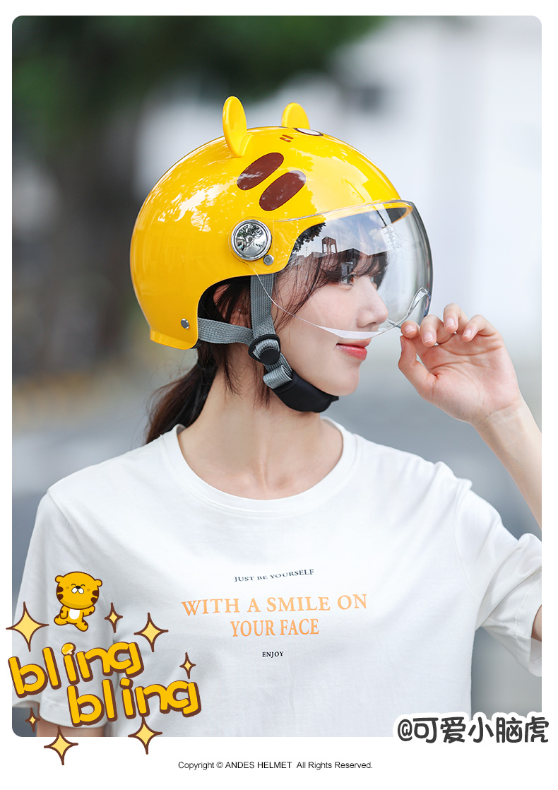 3C Certified Electric Motorcycle Helmet for Kids