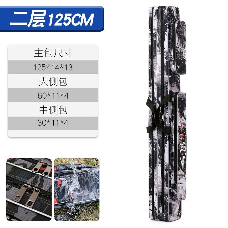 多機能釣具バッグ、釣竿バッグ、釣具バッグ、海竿収納バッグ、多機能防水、持ち運び可能、背負い可能な釣具バッグ、シルクフラワー|undefined
