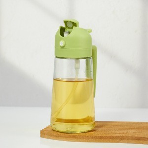 家用喷油壶食品级自动开合喷倒两用一体油壶雾化喷油瓶玻璃油壶|undefined