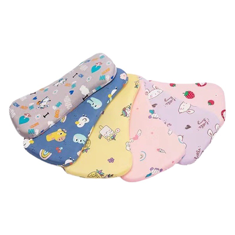 Cross-border cartoon set pillow children's pillow slow rebound memory cotton infant pillow newborn head baby pillow