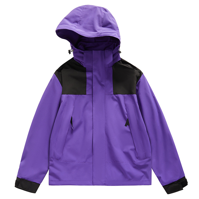Nuevo traje de asalto de hombre ligero y transpirable moda casual versátil encapuchado al aire libre de montaña deportivo relajado simple