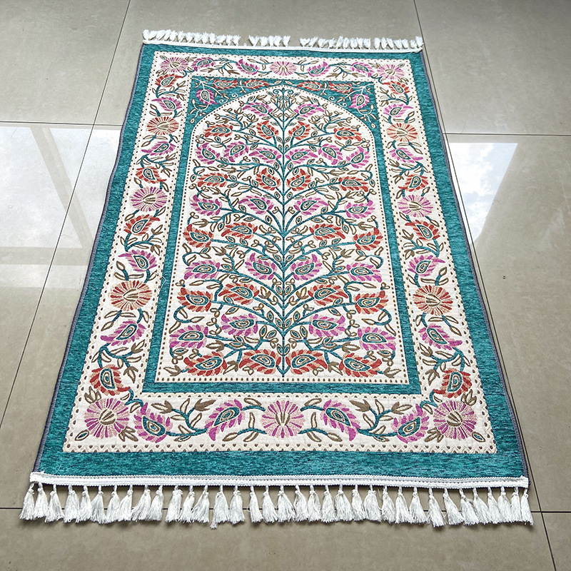 Islamic Muslim Worship Mats Hui Prayer Mat Worship Felt Mosque Carpet Ethnic Bedroom Chinese Floor Mat