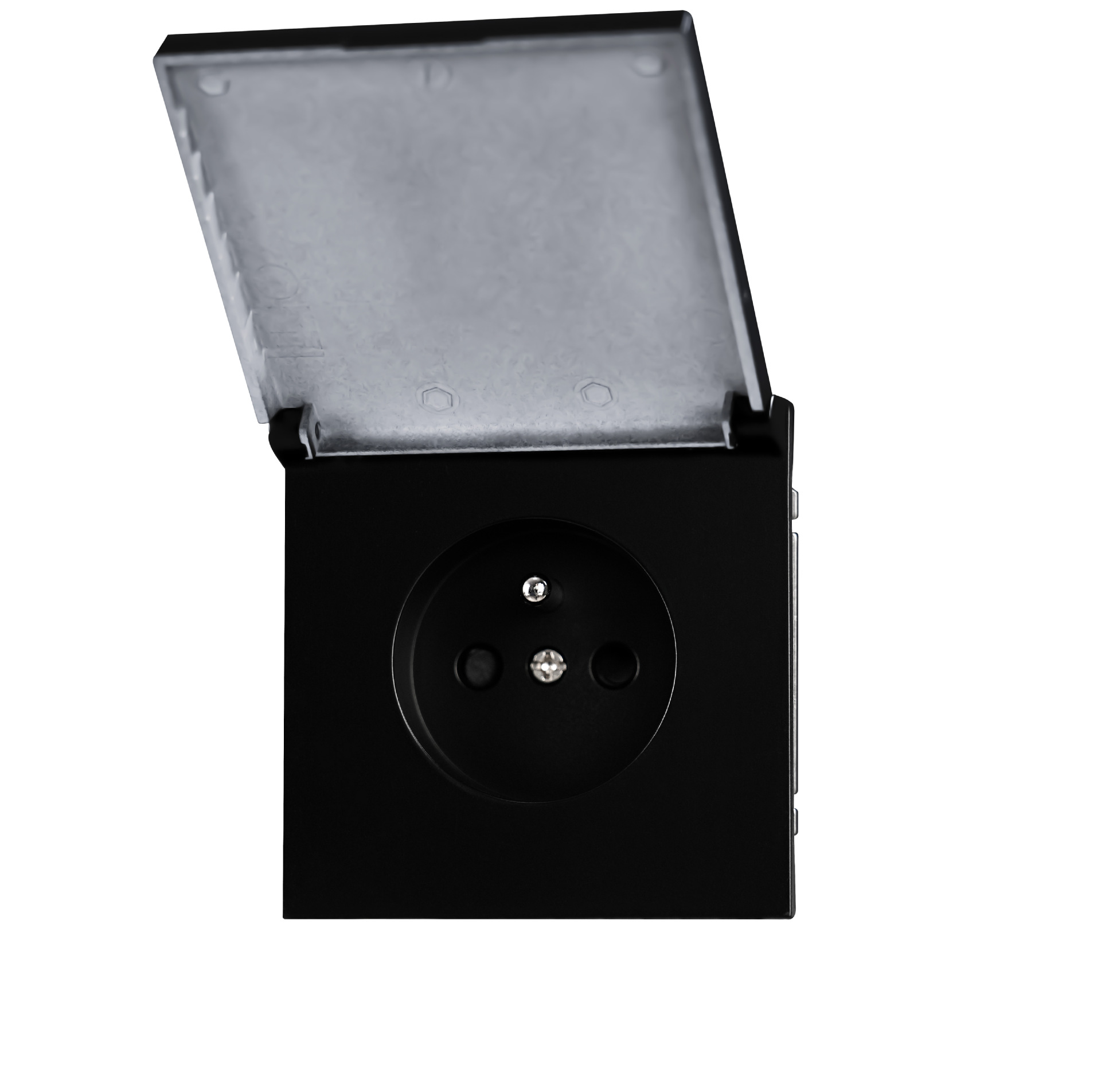 French socket with cover